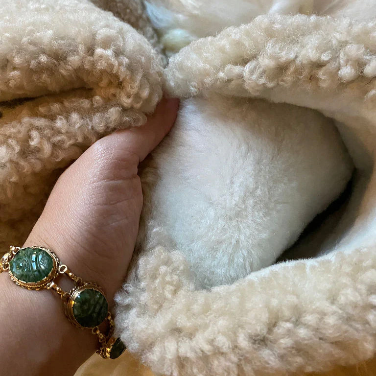 EXTRA WARM SHEEPSKIN BOOTIES