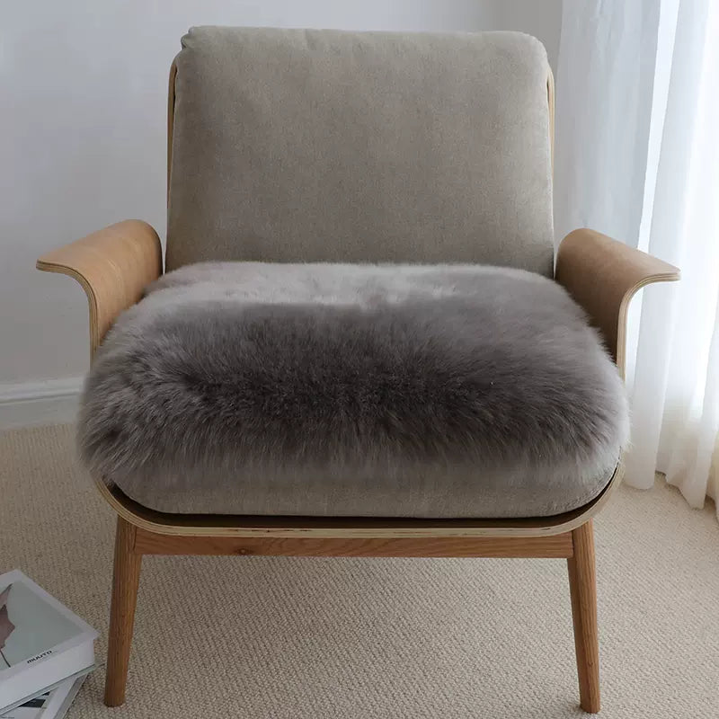 Long haired square cushion