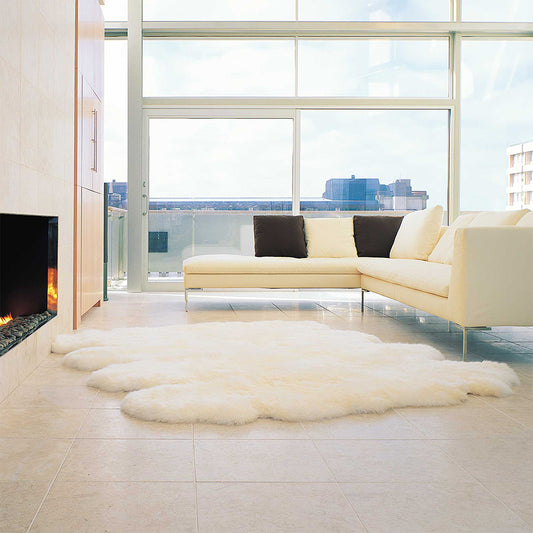 Bowron Star Grade 8 Piece Luxury Sheepskin Rug - Made To Order