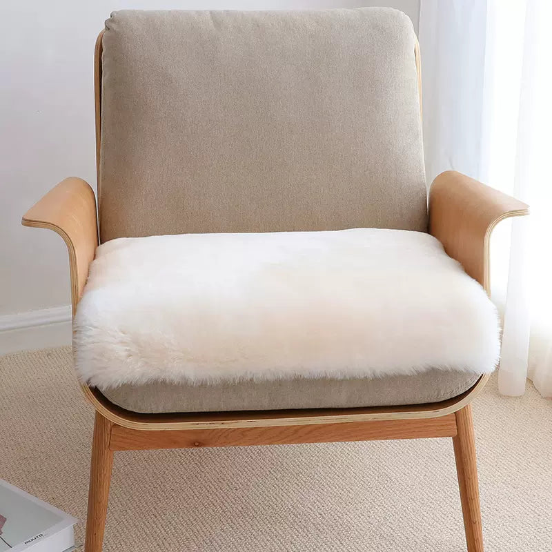 Sheep shearing velvet square mat