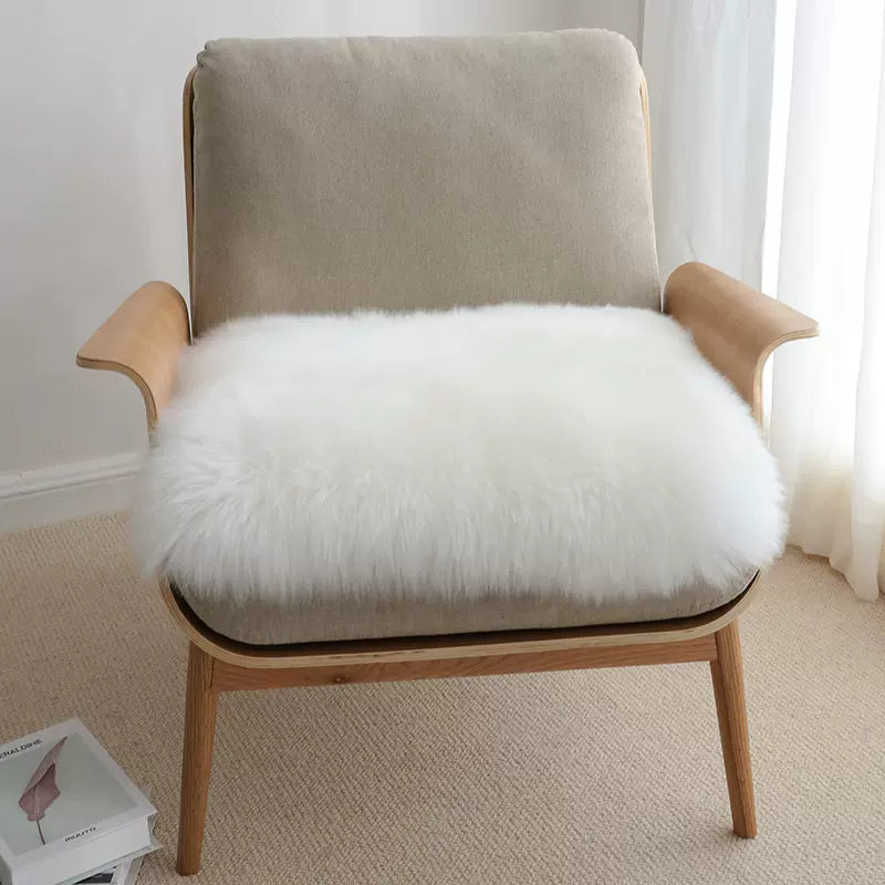 Long haired square cushion