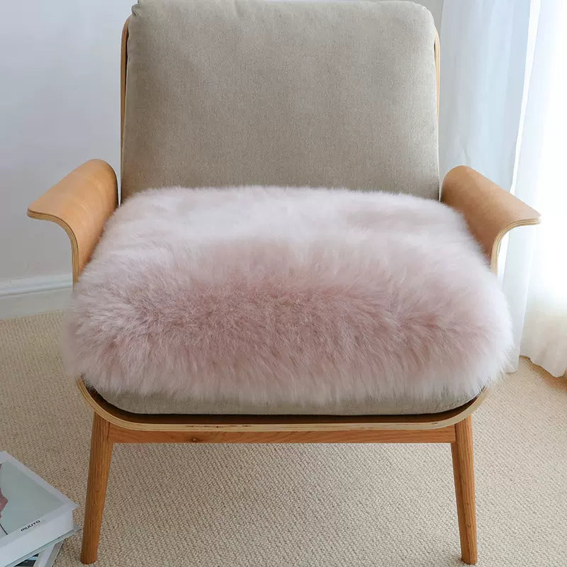 Long haired square cushion